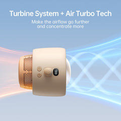 JISULIFE stroller fan air-purification feature for cleaner sleeping environment