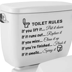 Jiuhong bathroom decor wall sticker for a playful, clean look