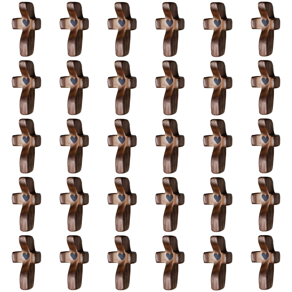 JIUKONG wooden cross fidget in hand promotes calm focus during prayer