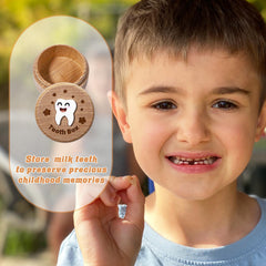 JIYIN Tooth Fairy Box beech wood close-up highlighting durable material.