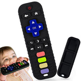 Jkevow remote-control teether front view showing safe chewing and grip for babies