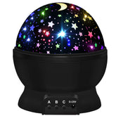 JKGIFTS night light star projector front view, kid-friendly design for peaceful bedtimes.