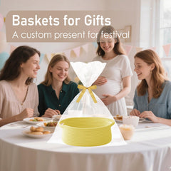 JMvicyroam gift-ready empty basket suitable for birthdays and gifts