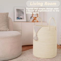 JMvicyroam multipurpose storage basket organizes toys and clothes in living spaces.