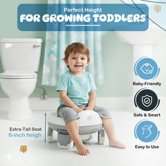 Joa Baby foldable bowl and seat kit for easy travel setup.