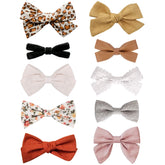 JoCoDesigns leopard bow clip for secure everyday styling