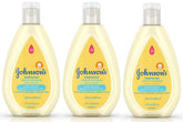 Johnson's Head-to-Toe Wash & Shampoo bottle shows gentle formula for baby skin