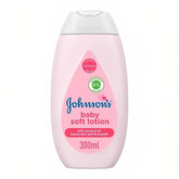 Johnson's Baby Lotion 3-pack front view for gentle daily skin care.