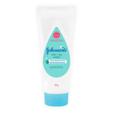 Johnson's Baby Milk and Rice Cream 100g jar supports soft, moisturized skin for newborns