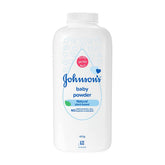 Johnson's Baby Powder 400g jar front for easy daily use on baby skin.