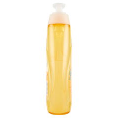 Johnson's Baby Shampoo being poured for easy rinse.