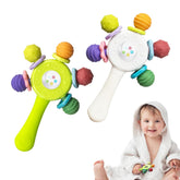 Joinshow baby sensory teething toys white-green set for safe chewing and sensory play.