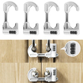 Jola's House cabinet locks front view for childproofing kitchens.