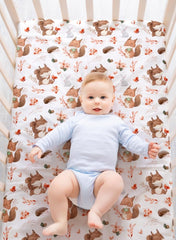 Jola's House crib sheet with fade-resistant colors for long-lasting looks
