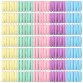 Jollybows 300pcs baby hair ties pack front view for quick ponytails and color coordination.