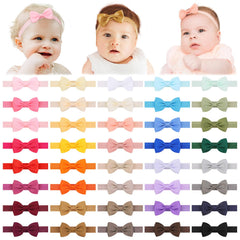 Jollybows 40-color headbands offer versatile styling for every outfit.