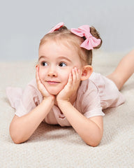 Jollybows non-slip alligator clips keep hair secure without pulling.