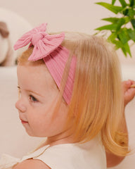 Jollybows nylon headband black – stays in place during activities