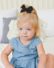 Jollybows pack of 2 baby bows image shows versatile colors for everyday outfits.