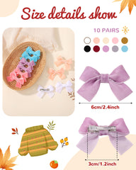 Jollybows velvet baby bows show soft texture for everyday wear