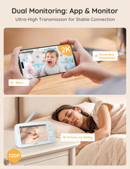 JolyWell 2K camera with pan-tilt shows wide coverage and detail in real-time.
