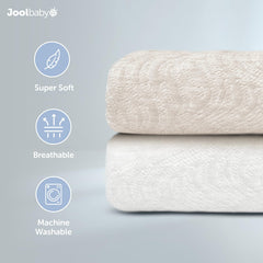 Jool Baby changing pad covers bottom grips to keep the pad steady during changes.