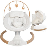 Jool Baby Nova Nature Swing with adjustable side-motion for soothing babies.
