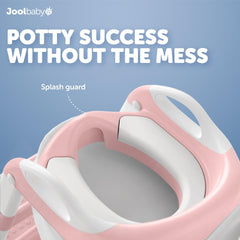 Jool Baby slip-resistant steps and side handles provide secure climbing.