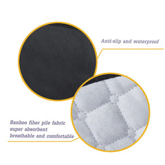 JOOLIO B&S Baby Piddle Pad is reusable and machine-washable for easy cleanup.