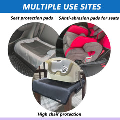 JOOLIO B&S gray waterproof finish keeps the chair clean after messy meals