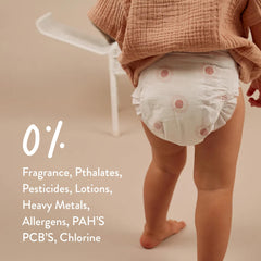 JOONYA baby diapers size 3m core uses FSC wood fluff for sustainable absorption