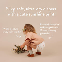 JOONYA baby diapers size 3m top sheet soft close-up emphasizes skin-friendly comfort