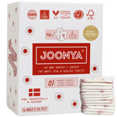 JOONYA diapers packaging bag highlights recyclable materials and bulk savings.