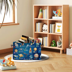 JOPJOLIW Space Planet basket folded flat for space-saving storage