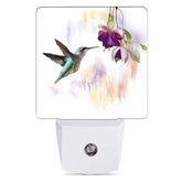 Jopowide Groovy hummingbird night light glows softly for safe nighttime navigation.