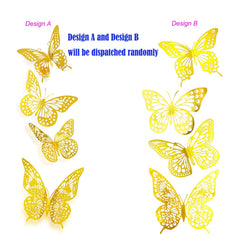 JOSDIOX butterfly cake toppers and wall decor for events