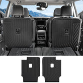 JOULARISE kick mats 2nd row backrest with secure fit for Grand Cherokee L.
