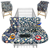 JOWEY dual-sided cart cover provides full protection during shopping.