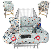 JOWEY shopping cart cover, double-sided in use, offers versatile protection during shopping