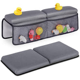 JOY ANAN baby bath kneeler memory foam cushions knees during tub time.