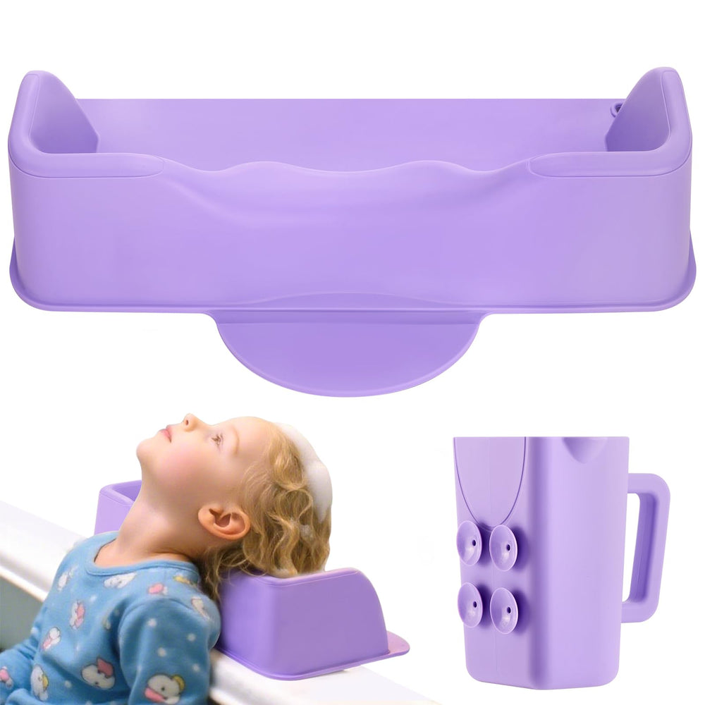JOY ANAN hair-washing-station-kids-setup demonstrates portable bath time convenience