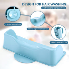 JOY ANAN hair-washing-station-kids-suction-cups secure the basin to tub or sink surfaces.