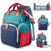JOYCE diaper bag with changing table for quick on-the-go changes.