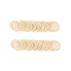 Joyeah baby hair ties mini beige set for delicate toddler hairstyles with gentle hold.