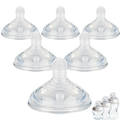 Joyfeed 6Pack slow-flow nipple closeup for calm gradual feeding