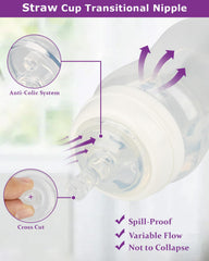 Joyfeed Sippy Nipple demonstrates dishwasher-safe cleaning for easy maintenance
