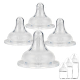 Joyfeed Meudim Flow size M nipple close-up with soft silicone for natural latch.