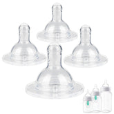 Joyfeed nipple kit shows three growth sizes to match baby's feeding pace.