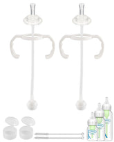 Joyfeed straw cup conversion kit fits Dr Brown's narrow bottles for easy transition.