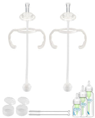 Joyfeed straw cup conversion kit fits Dr Brown's narrow bottles for easy transition.